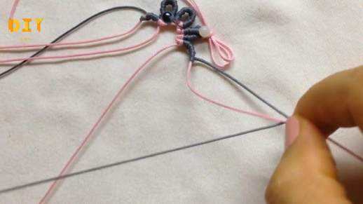 手链编织方法图解
