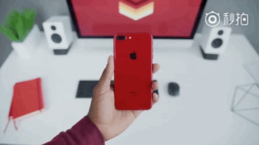 苹果8p红色版图片
