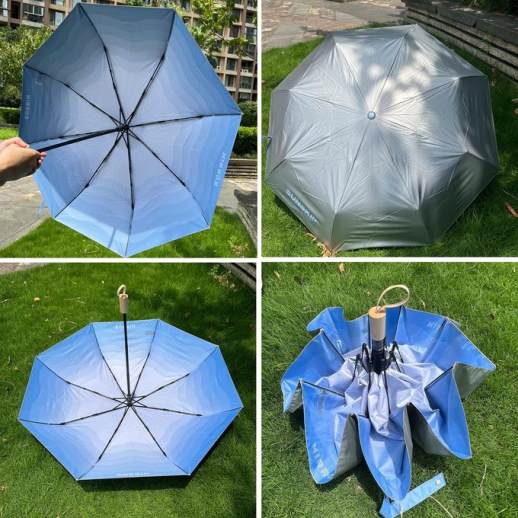 五折伞和三折伞的区别