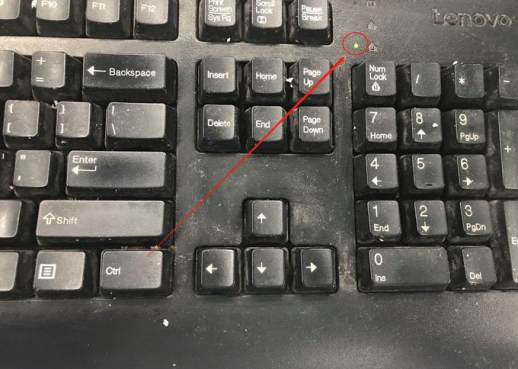 数字键盘打不出数字