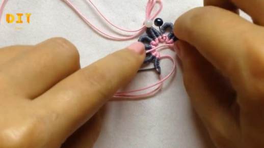 手链编织方法图解